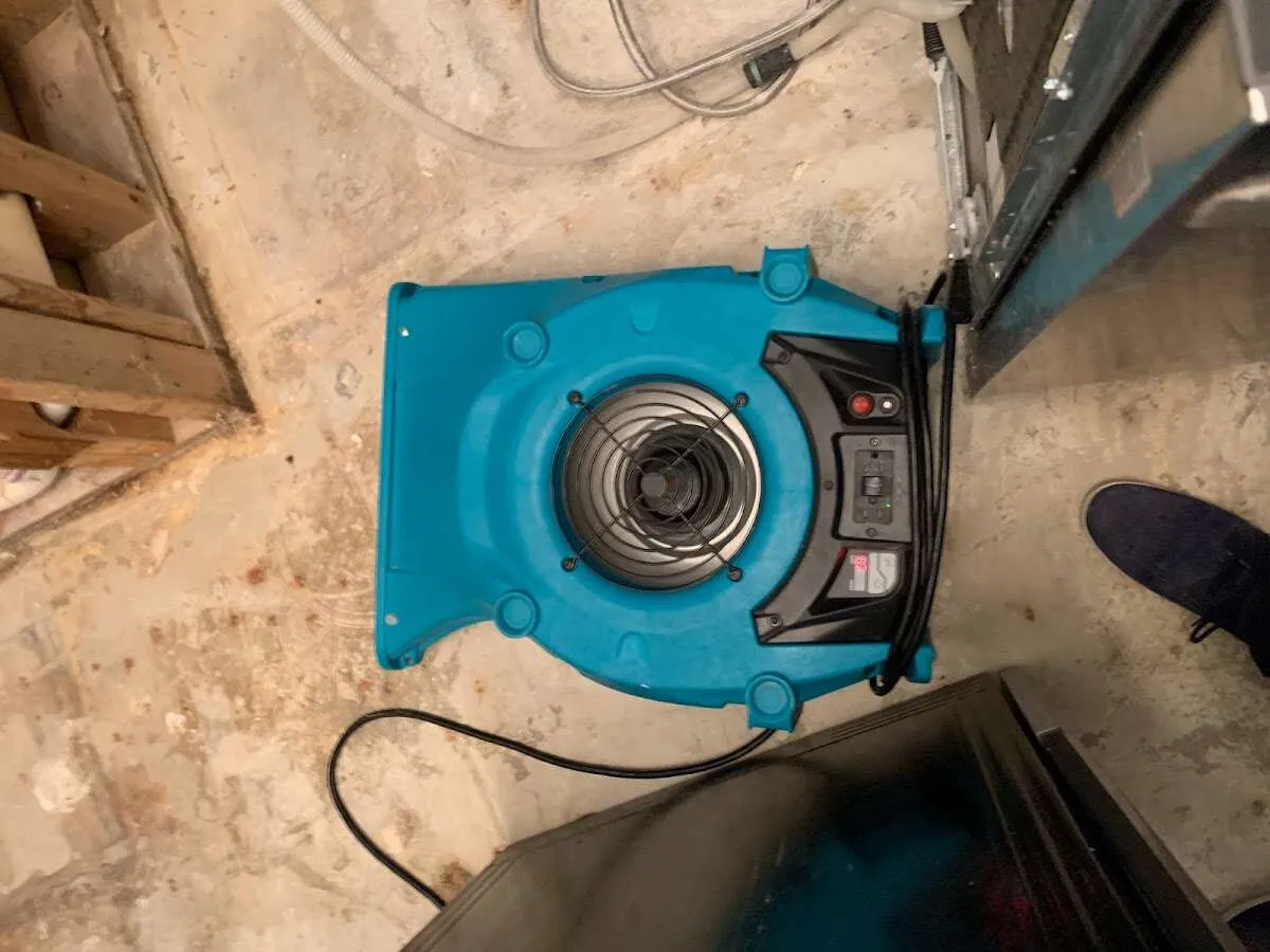 Air mover drying equipment for Mold Remediation & Removal in Palm Bay