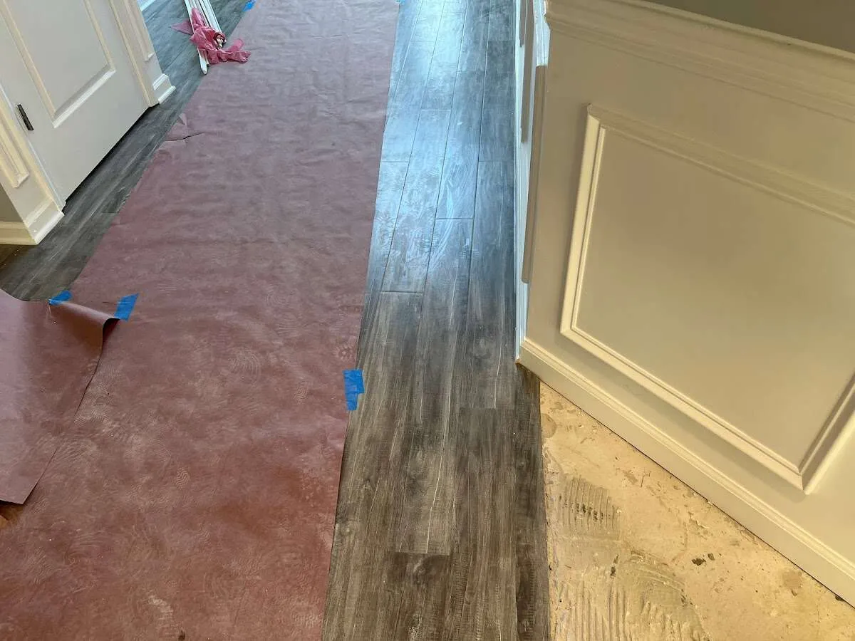 Completed marble shower restoration in Palm Bay